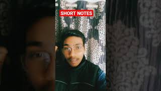 Doubt - How to make Short Notes???🤔