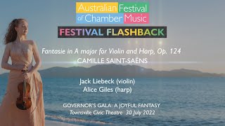 AFCM 2022 Festival Flashback – Saint-Saëns performed by Jack Liebeck and Alice Giles