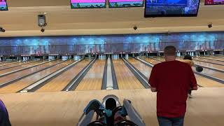 Jason Davis Bowling a **300 Perfect Game** 1/27/20 with 1978 Columbia 300 Carmel White Dot