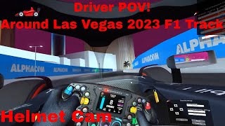 DRIVER POV Around The V2 Las Vegas F1 Track In VR