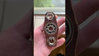 DIY leather fidget spinner