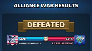 Attack Boost war hits vs LA RESISTENCIA! (309 pts, 5 shots)