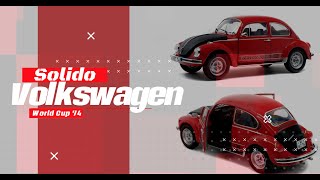 1:18 Scale Solido Volkswagen 1303: Unboxing the World Cup Commemorative Model