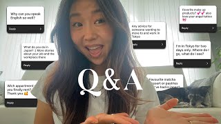 My first Q&A ❤️ Life in Tokyo