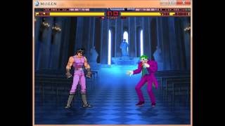 Mugen All Stars Legends Episode 120 Joseph Joestar (me) VS The Joker