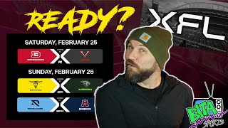 XFL NEWS: XFL 2023 Season Week 2 Previews and Predictions