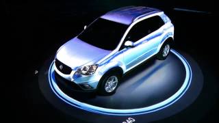 Ssang Yong NEW Actyon 3d projection mapping HD