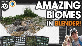 UNLIMITED Biomes in GeoScatter for Blender? (AMAZING VEGETATION ADD-ON)