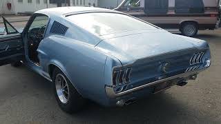 Mustang Fastback code S boite mécanique de 1967.