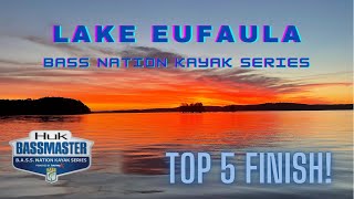 B.A.S.S. Nation Kayak Series Lake Eufaula (My first ever kayak bass tournament)