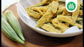 VEGETARIAN || Southern-style Fried Okra