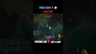 Jump scare at end adc galio #leagueoflegends