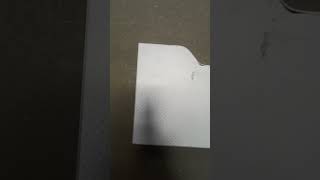 Drawer face finger cutting round edge tape problem