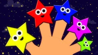 Stars Finger Family | Nursery Rhyme | Song for Children