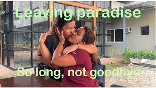 Leaving paradise, last day in Philippines Ep.50 #philippines #philippineairline #goinghome