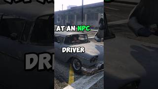 WHAT IF YOU POINT A GUN AT AN NPC DRIVER IN GTA GAMES?