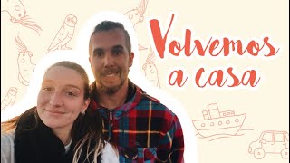 VOLVEMOS A CASA CON 6 LOROS | 62h de viaje en 25 minutos | COCHE Y BARCO