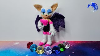 Felting Rouge The Bat || Sonic the Hedgehog Year of Shadow