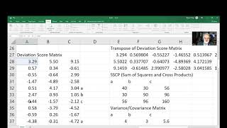 Introduction to Matrix Algebra with Excel and Intro to Onyx