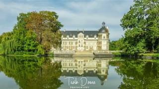 Chateau de Serrant-St Georges sur Loire Angers 4K France Vue du Ciel (Drone Mavic 2 Pro)