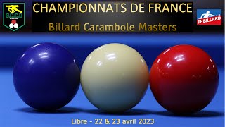 Championnat de France Masters - Libre - Billard 2 [300]