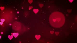 Lovely Heart Black Screen overlay video