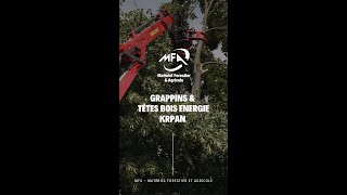 Grappins & tête bois énergie Krpan - MFA (Matériel forestier et agricole)