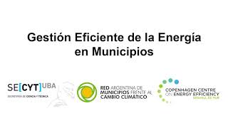 Eficiencia Energética para Municipios -Clase 10 - Módulo 1 - Reconocimiento de equipos /herramientas