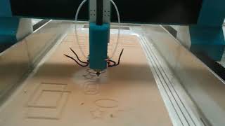 LXS1325 cnc router working video