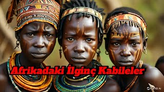 AFRİKADAKİ  KABİLELERİN İLGİNÇ GELENEKLERİ OHA DİYECEKSİNİZ