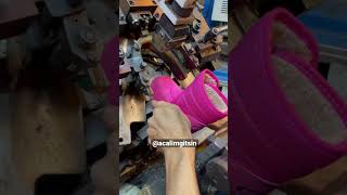 Bot nasıl montalanır? how to make kids boots? #shoes #boots #producer