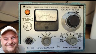 P. Meier TMK-2 Temperature deviation meter switzerland 1969