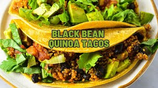 Black Bean Quinoa Taco