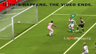 FIFA Mobile, but if I concede a goal, the video ends.