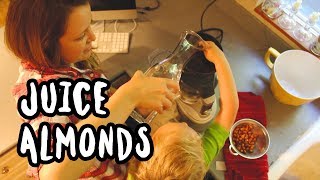 How We Juice Almonds for Almond Milk