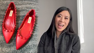 LUXURY SALE HARVEY NICHOLS & NEW SHOES UNBOXING | VALENTINO | SHOPPING, SUSHI, PACKING FLIGHT VLOG