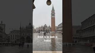 Walking around Venice's Piazza San Marco in December!