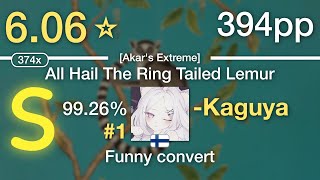 6.06⭐-Kaguya | PanPanPanic - All Hail The Ring Tailed Lemur [Akar's Extreme] #1 394pp 99.26% FC