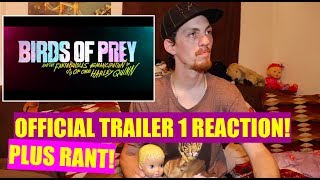 BIRDS OF PREY | Official Trailer 1 | REACTION + Thoughts on Leto Joker/Suicide Squad