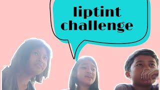 Liptint challenge 💞🤭