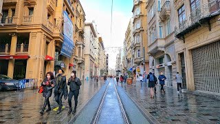 Istanbul Walk | İstiklal Street in Winter 2021