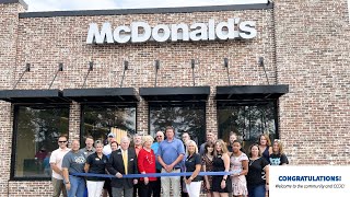 Ribbon Cutting: Huebner Family McDonald's at Flowers Plantation