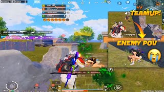 RULING CONQUEROR LOBBY 💛👑 Teamup ചെയ്തവരെ അറിയാതെ കൊന്നു 🥲 Full Gameplay | Enemy POV 🔥 | iPad Mini 5