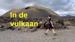 Thijn's Lanzarote Vlog #5: In de vulkaan