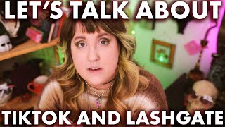 we need to talk about Lashgate and Tiktok beauty content