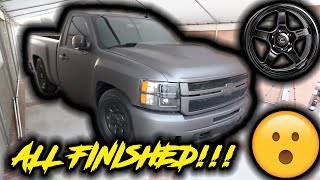 4.8 CAMMED SILVERADO IS FINALLY DONE!!! *NEW WHEELS*