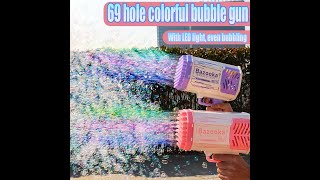 69 Отверстий Ракетная установка Bubble Gun для Базуки kid