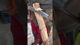 Gibt es eine einfachere Methode? #blockbauheld #youtubecreatorcommunity #wood #woodworking