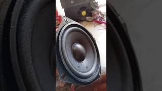 mini subwoofer bass test