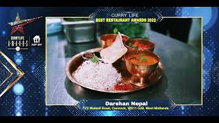 13  Darshan Nepal - CURRYLIFE AWARDS 2022 (Best Restaurant)